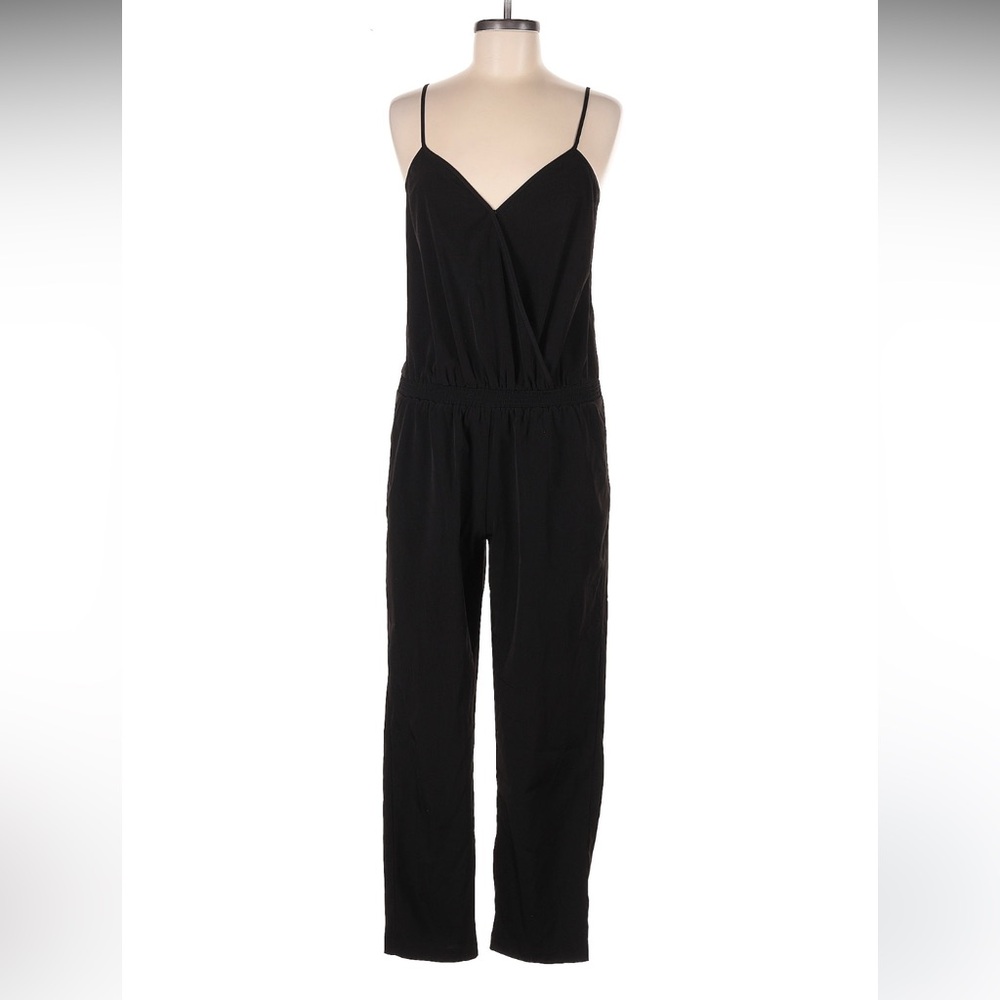 EXPRESS Black Spaghetti Strap Jumpsuit- size 4